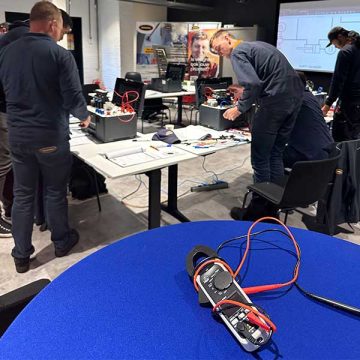 Samen ontdekken cursisten hoe een storing opgelost wordt